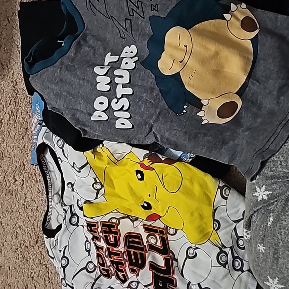 size 6 pajamas 4 sets BUNDLE ONLY long sleeve pants - Picture 7 of 7